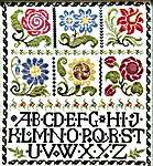 Click/tap for more details of Lovely Leaves (cross stitch) by Rosewood Manor