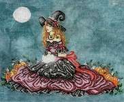 Click/tap for more details of Luna (cross stitch) by Shannon Christine