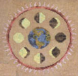 Click for more details of Lunation (cross stitch) by Ink Circles