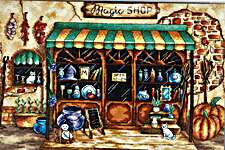 Click for more details of Magic Shop (cross stitch) by Andriana