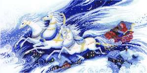 Click for more details of Magical Sleigh Ride (cross stitch) by Riolis