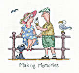 Click/tap for more details of Making Memories (cross stitch) by Peter Underhill