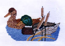 Click for more details of Mallards (cross stitch) by Abacus Designs