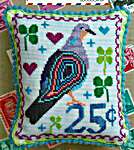 Click for more details of March - Oriental Turtle Dove (cross stitch) by Lindy Stitches