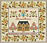 Click for more details of Margaret Ferguson- The Manse of Harlaw (cross stitch) by Hands Across the Sea Samplers