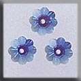 Margarita Crystal Treasures 6mm Flowers - Heliotrop