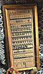 Click/tap for more details of Maria - A British Marking Sampler (cross stitch) by Homespun Elegance