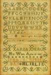 Click/tap for more details of Maria Bergen 1812 (cross stitch) by Cardan Needlework