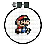 Click for more details of Mario (cross stitch) by Dimensions