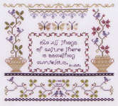 Click/tap for more details of Marvelous Nature (cross stitch) by Rosewood Manor