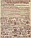 Click/tap for more details of Mary 395-1869  (cross stitch) by Hands Across the Sea Samplers