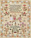 Click for more details of Mary Ann Diaper 1826 (cross stitch) by Hands Across the Sea Samplers