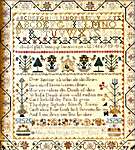 Click for more details of Mary Ann Mingay 1796 (cross stitch) by Shakespeare's Peddler