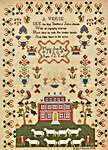 Click/tap for more details of Mary Ann Ragg 1826 (cross stitch) by Hands Across the Sea Samplers