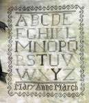 Click for more details of Mary Anne March (cross stitch) by Kathy Barrick