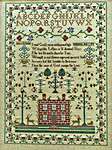 Click/tap for more details of Mary Frances Stidstone 1843 (cross stitch) by Victorian Rose Needlearts