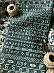 Click/tap for more details of Mary Hunter 1884 (cross stitch) by The Elegant Thread