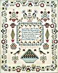 Click for more details of Mary Lock 1832 (cross stitch) by Hands Across the Sea Samplers