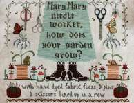 Click for more details of Mary Mary Needleworker (cross stitch) by Lindy Stitches