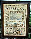 Click for more details of Mary Meads 1840 (cross stitch) by Samplers Not Forgotten