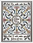 Click/tap for more details of Matthew 4:19 Fishers Of Men (cross stitch) by Happiness is Heart Made
