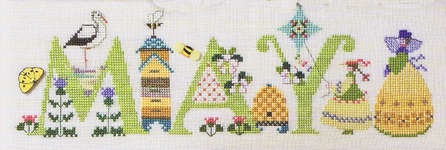 Click for more details of May (cross stitch) by The Cross-Eyed Cricket