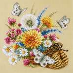 Click for more details of Meadow Flowers (cross stitch) by Magic Needle