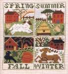 Click for more details of Measure of a Year (cross stitch) by The Prairie Schooler