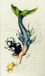 Click for more details of Mediterranean Mermaid (cross stitch) by Mirabilia Designs