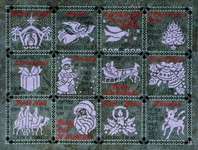 Click/tap for more details of Medley of Carols (cross stitch) by Glendon Place