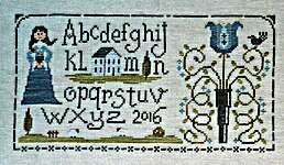Click/tap for more details of Melancolie (cross stitch) by Jardin Prive
