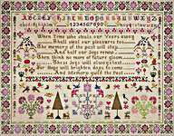 Click for more details of Memories Of The Past (cross stitch) by Hands Across the Sea Samplers