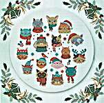 Click for more details of Meow-ry Christmas (cross stitch) by Artmishka