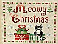 Click for more details of Meowy Christmas (cross stitch) by Pickle Barrel Designs