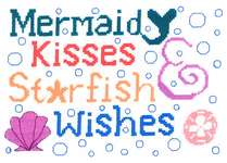 Click for more details of Mermaid Kisses (cross stitch) by Imaginating
