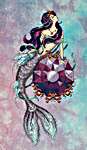 Click for more details of Mermaid Treasures Amethyst (cross stitch) by Bella Filipina