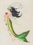 Click for more details of Mermaid Verde (cross stitch) by Nora Corbett