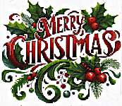 Click/tap for more details of Merry Christmas 2024 (cross stitch) by Les Petites Croix de Lucie