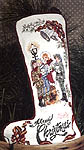 Click/tap for more details of Merry Christmas Stocking (cross stitch) by Stoney Creek