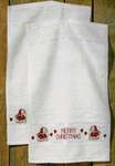 Click for more details of Merry Christmas Towels (cross stitch) by Permin of Copenhagen