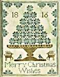 Click for more details of Merry Christmas Wishes (cross stitch) by Kathy Barrick