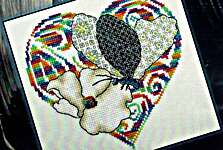 Click for more details of Metamorphosis - Butterfly & Poppy (cross stitch) by MarNic Designs