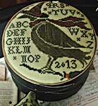 Click/tap for more details of Midnight Ride (cross stitch) by Blackbird Designs