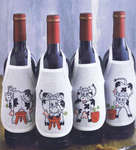 Milk Cow Wine Bottle Aprons