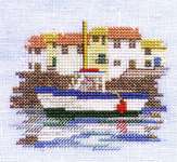 Click for more details of Minuets - Harbour (cross stitch) by Rose Swalwell