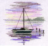 Click for more details of Minuets - Sailing Boat (cross stitch) by Rose Swalwell