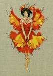 Click for more details of Miss Ginko (cross stitch) by Nora Corbett