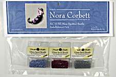 Click for more details of Miss Spotted Beetle Embellishment Pack (beads and treasures) by Nora Corbett