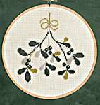 Click for more details of Mistletoe (cross stitch) by Permin of Copenhagen