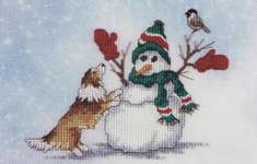 Click for more details of Mitten Games (cross stitch) by Crossed Wing Collection